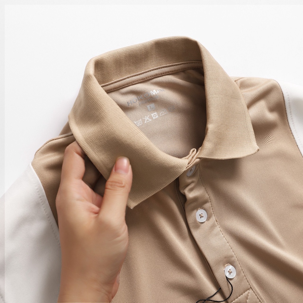 Áo thun nam POLO trơn vải cá sấu cotton cao cấp ngắn tay cực sang trọng lịch lãm NICEMENCS14