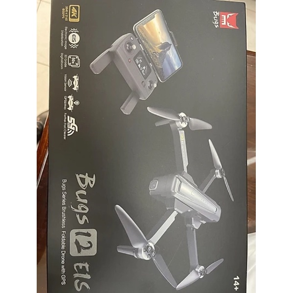 Flycam MJX Bugs 12 EIS Camera 4K chống rung điện tử- Hàng Chính Hãng