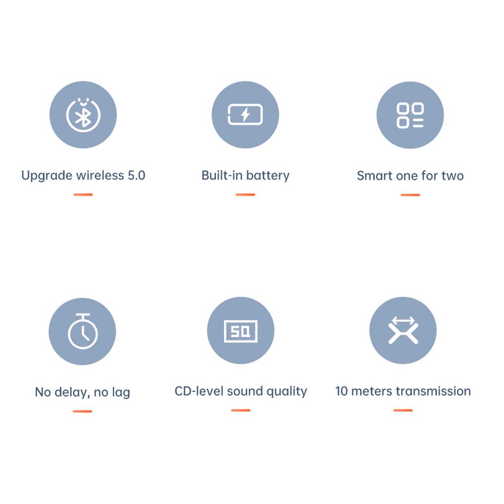 Bộ Truyền Tín Hiệu Bluetooth 5 Trong 1 2 Trong 1