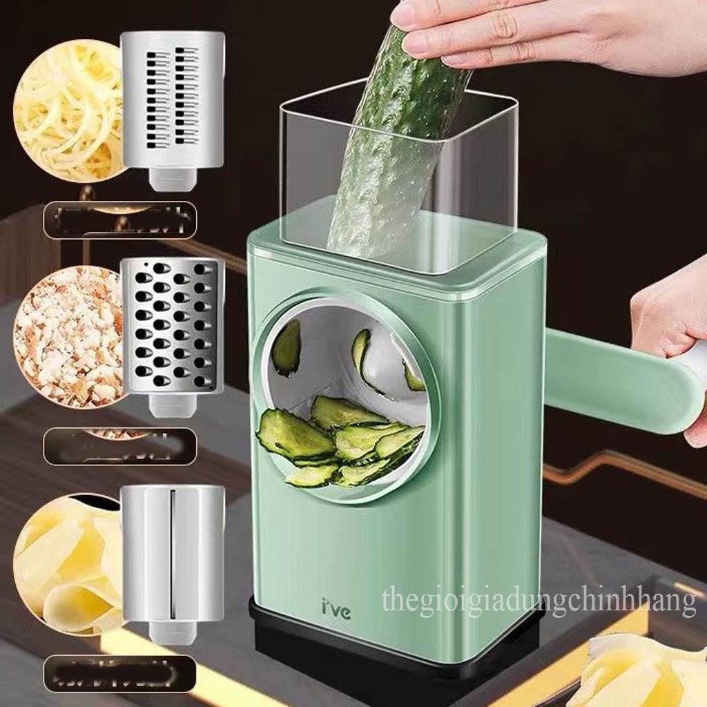Máy cắt, gọt, nạo rau củ quả tiện lợi, máy bào sợi cao cấp