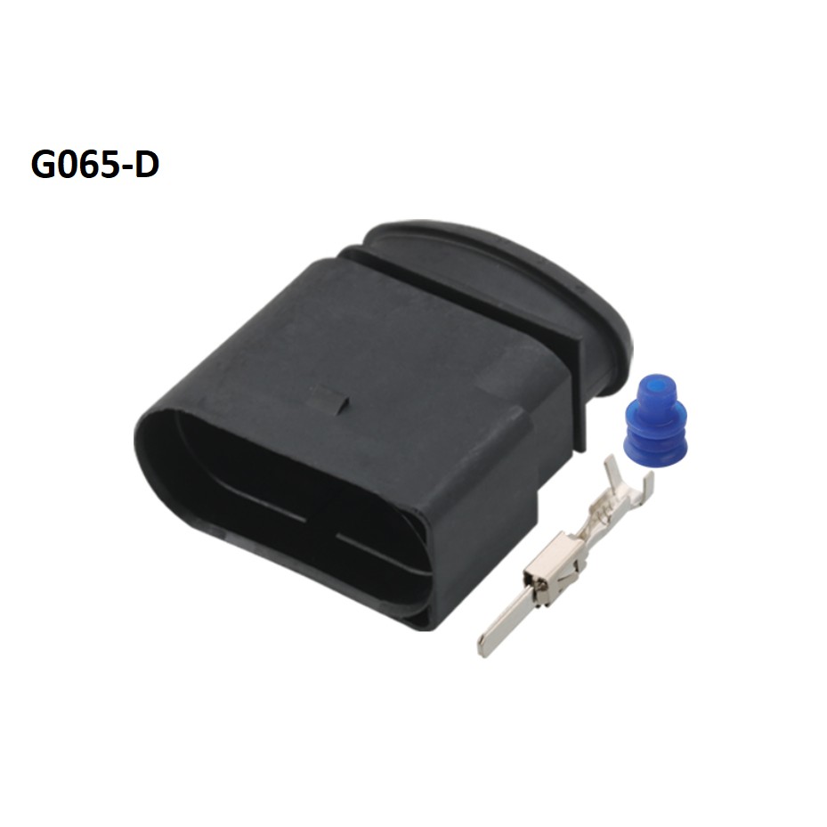 G065-Giắc cắm đèn pha 10 lỗ màu đen
