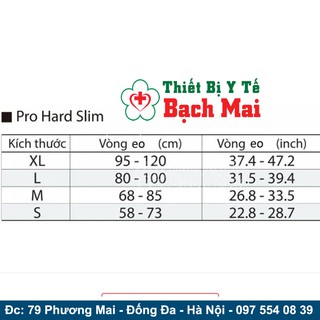 Đai Cố Định Lưng Bonbone Pro Hard Slim - Nhật Bản