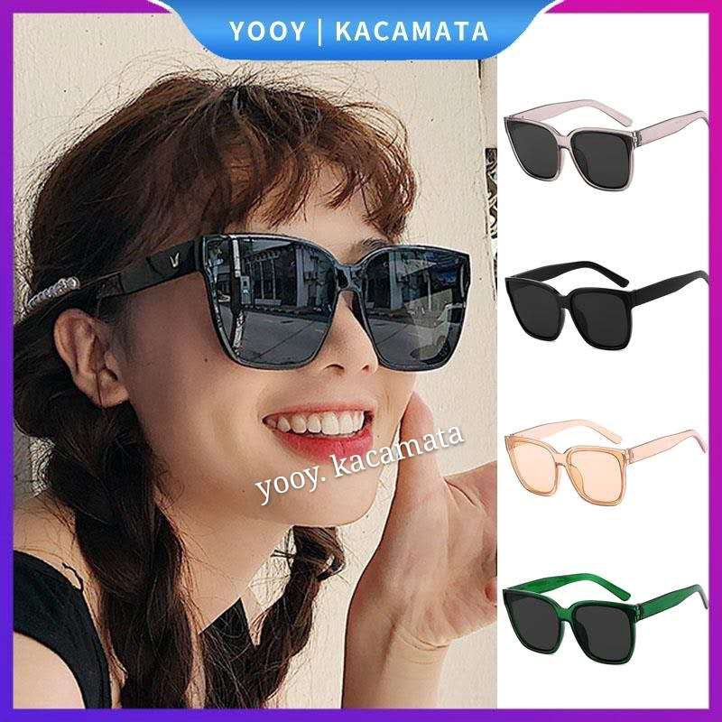 Kính Mát Gọng Vuông Thời Trang Cho Nam Nữ