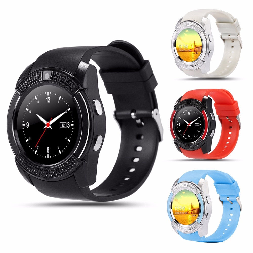 [Mã SKAMCLU9 giảm 10% đơn 100K] Đồng hồ smart watch V8 Đen