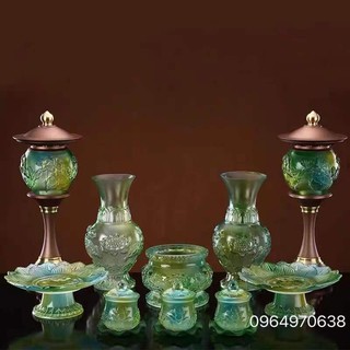Chén Thủy Tinh Lá Đề  Size Nhỏ (Chiếc)