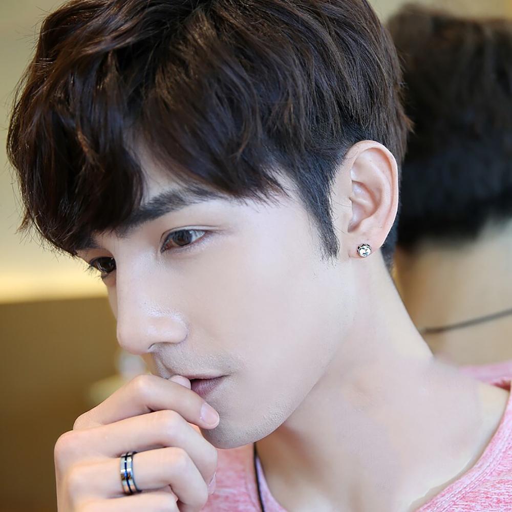 Khuyên Tai DANILO Đơn Giản Sáng Bóng Thời Trang Hàn Quốc Cho Nam Nữ