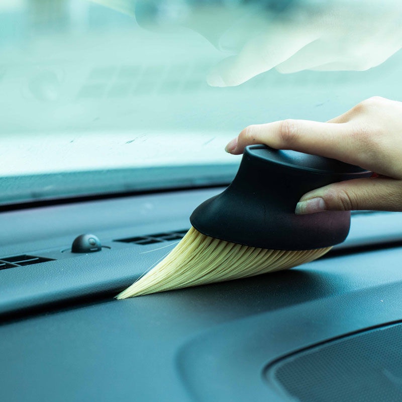 Bàn Chải Nylon Mềm Làm Sạch Bề Mặt Ghế Ngồi Xe Hơi Chống Trầy Xước