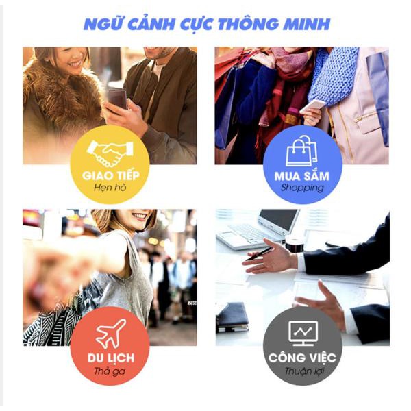 MÁY PHIÊN DỊCH 40 ngôn ngữ GIỌNG NÓI, VĂN BẢN ANDROID, IOS - HanruiOffical