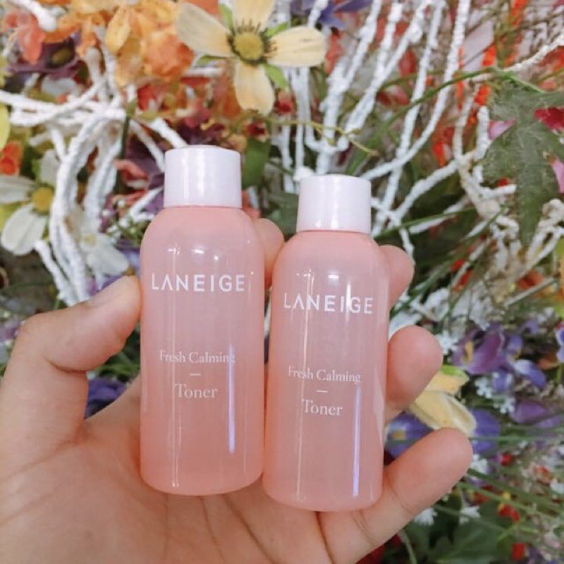 Nước hoa hồng cân bằng, dịu mát da Laneige Fresh Calming mini