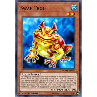 | Bài Yugioh In | Paleozoic Frogs Deck 2020