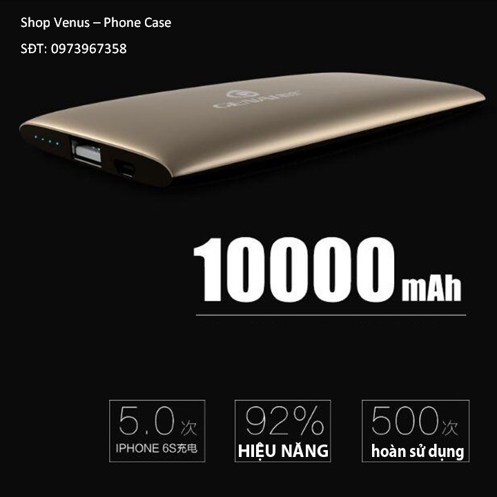 Pin sạc dự phòng Genai J10 10000mah