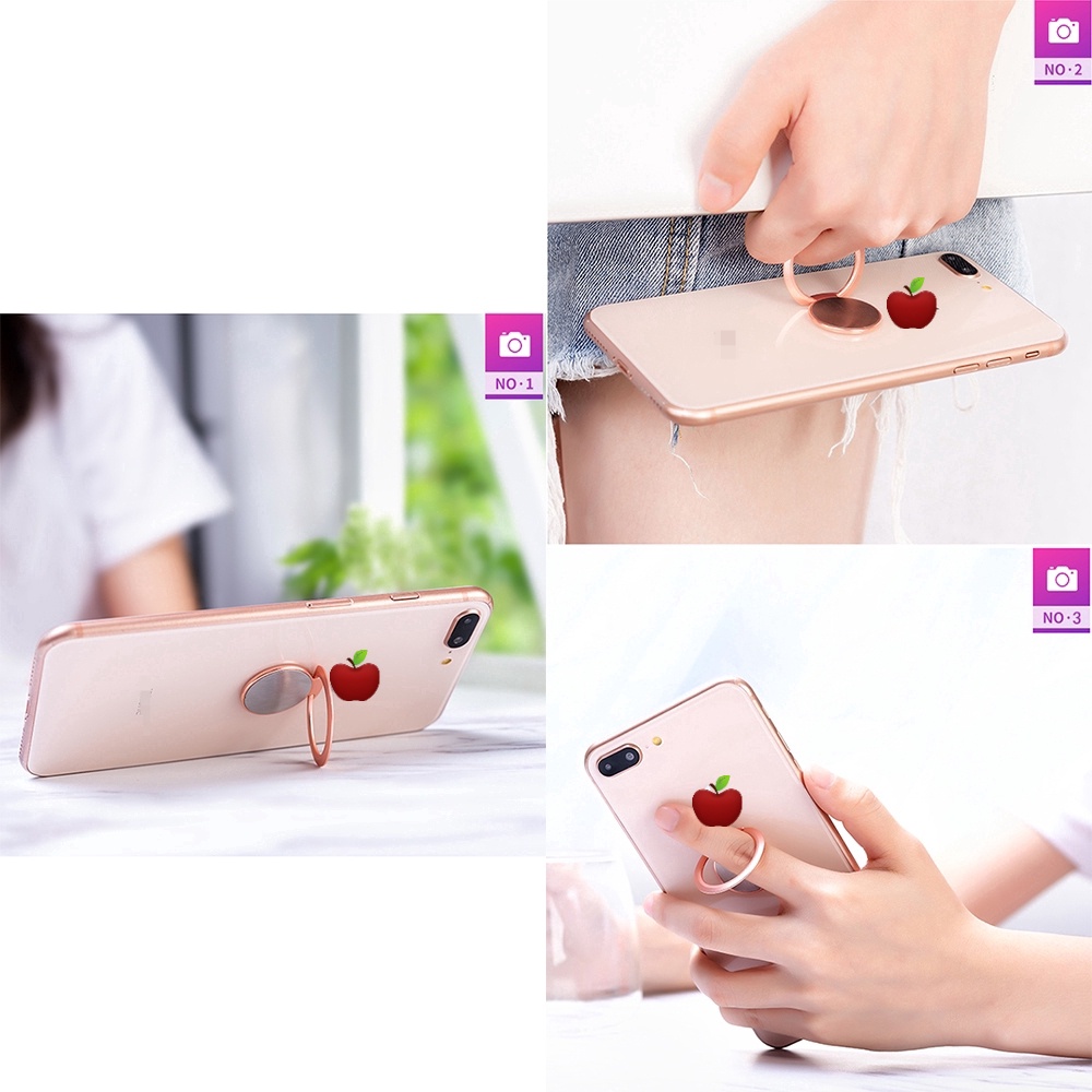 Giá đỡ hình vòng nhẫn từ tính cho điện thoại  for iPhone Huawei Vivo Oppo Xiaomi Samsung