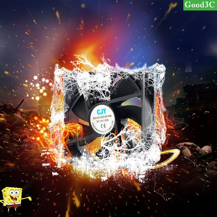 12V 3-Pin 9cm 90 x 25mm 90mm CPU Heat Sinks Cooler Fan DC Cooling Fan 65 CFM
