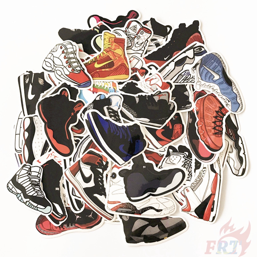 ❉ Sports Shoes - Fashion Brand Series 02 Stickers ❉ 60Pcs/Set DIY Luggage Laptop Skateboard Doodle Stickers
