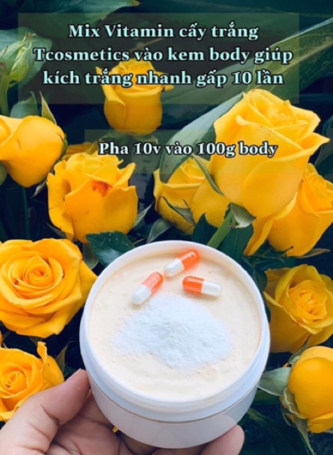 [COMBO 1000 VIÊN] 1000 VIÊN CẤY TRẮNG, TRẮNG NHANH GẤP 3-4 LẦN