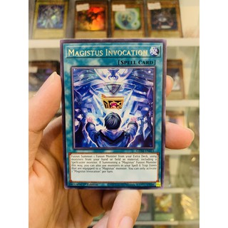 Thẻ Bài YugiOh! Mã GEIM-EN011 - Magistus Invocation - Rare - 1st Edition