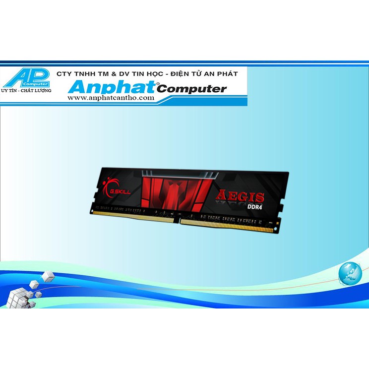 Ram PC DDR4 G.SKILL Aegis 8/16GB Bus 3000/2666 - Hàng chính hãng - Bảo hành 36 tháng