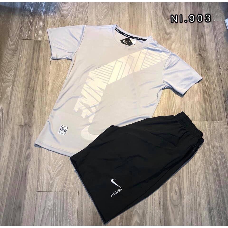 Bộ thời trang thun lạnh Nike ép vân cao tần [ hot trend ]