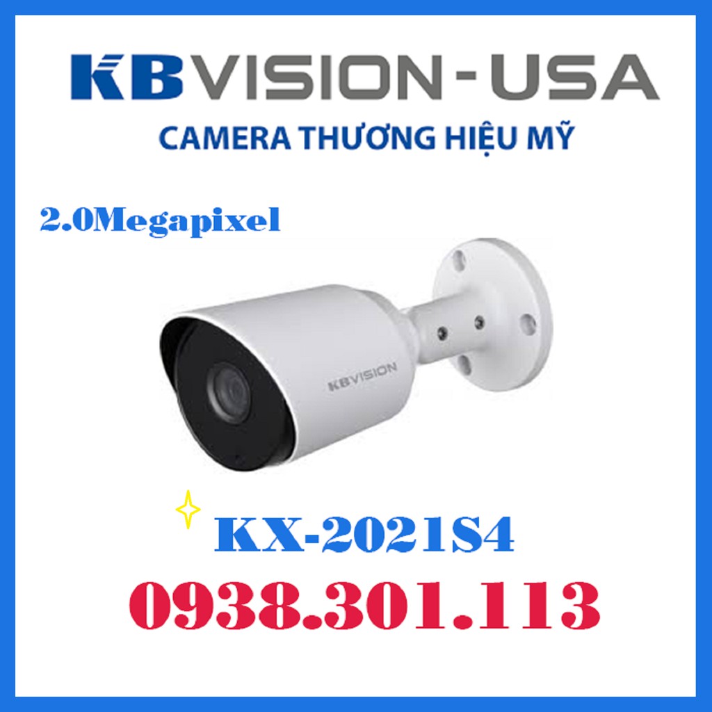 Camera 4 in 1 kbvision 2.0mp KX-Y2021S5
