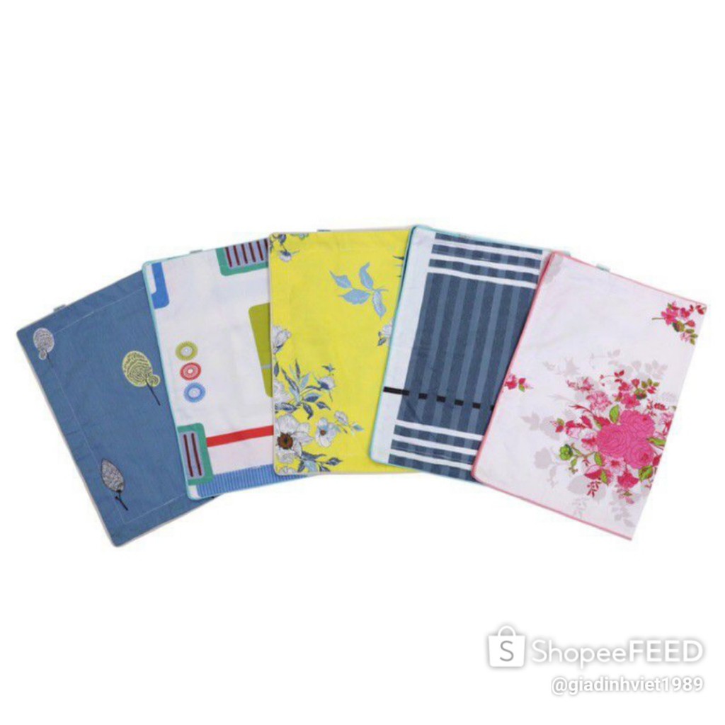 Áo gối đầu , vỏ gối nằm Hometex 40x60,50x70cm
