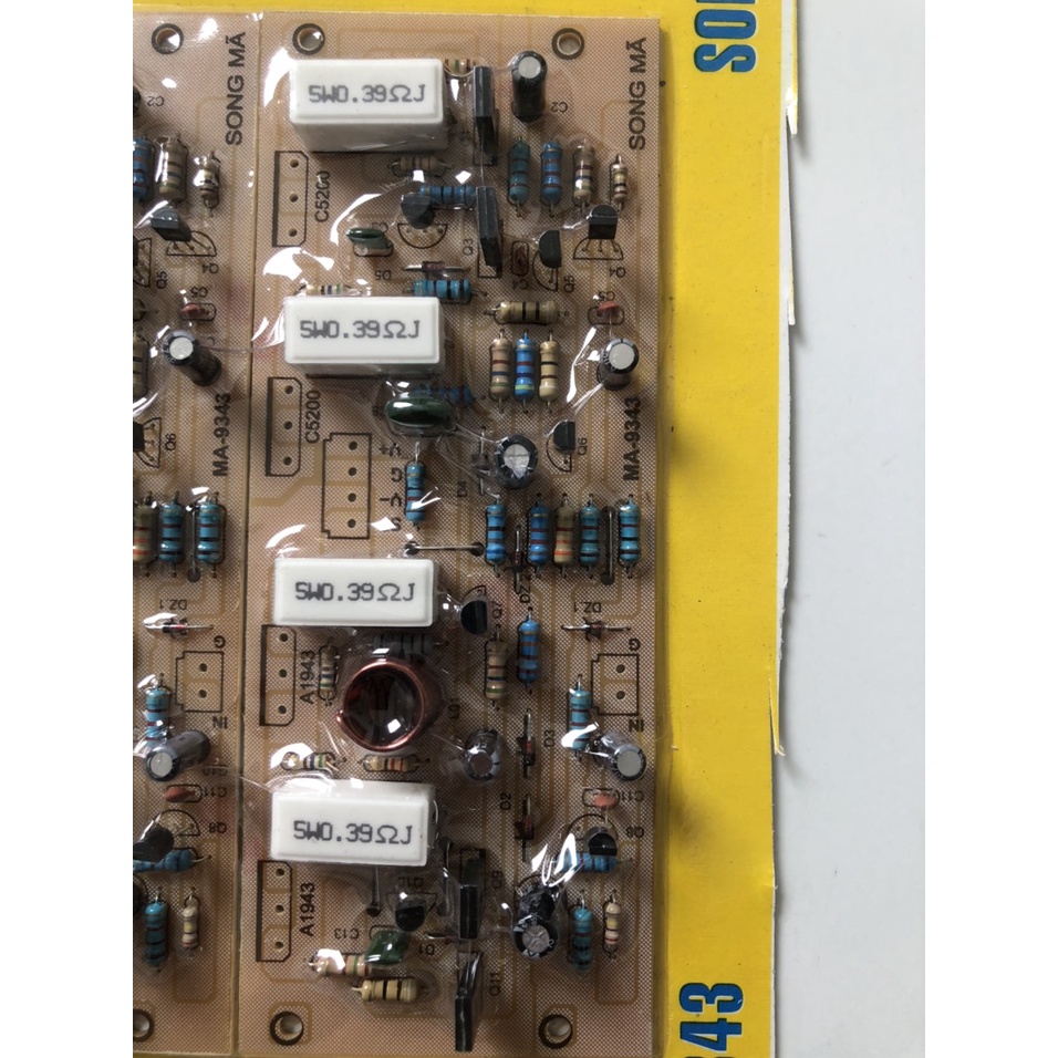 BO MẠCH AMPLY CÔNG SUẤT 8 SÒ 340W - SONG MÃ