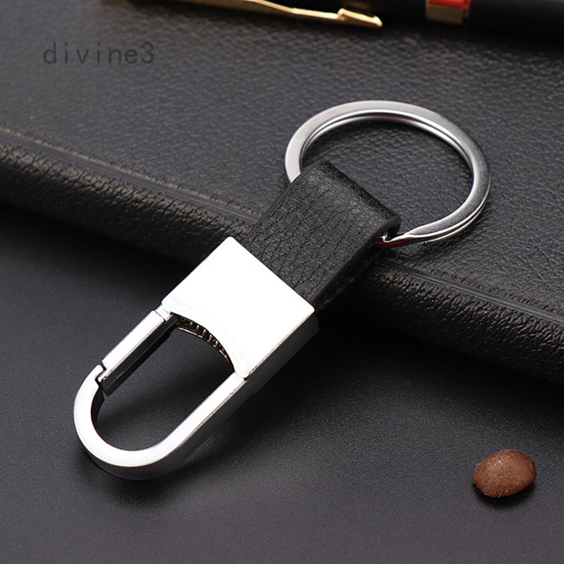 Divine3.vn Car Keychain Pendant Men's Leather Keychain