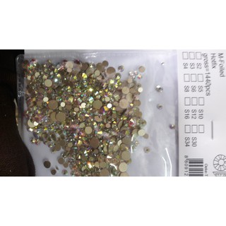 Đá tiệp Nail Trang Trí Móng, Mix Size 1440 viên