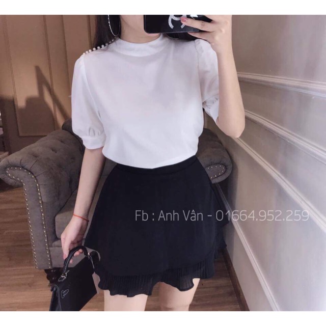 Chân váy umi sz s m 🆘 Đây phải gọi là e chân váy thần thánh vì mix gì cũng xinh, dáng A basic đơn gi