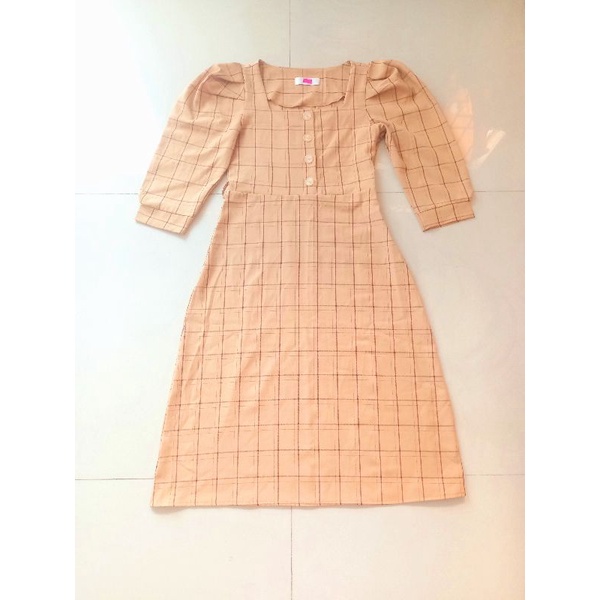 Đầm caro nữ đẹp Size M giá rẻ - M.A.Y's Closet