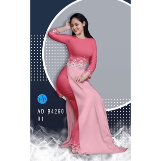 Vải áo dài hoa eo