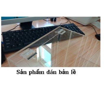 Bản lề mica, bản lề nhựa, bản lề mini trong suốt làm cửa tủ, hộp, thùng