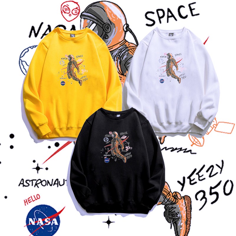 [Có VIDEO + ẢNH THẬT] Áo sweater - Áo nỉ bông tay dài UNISEX NE394
