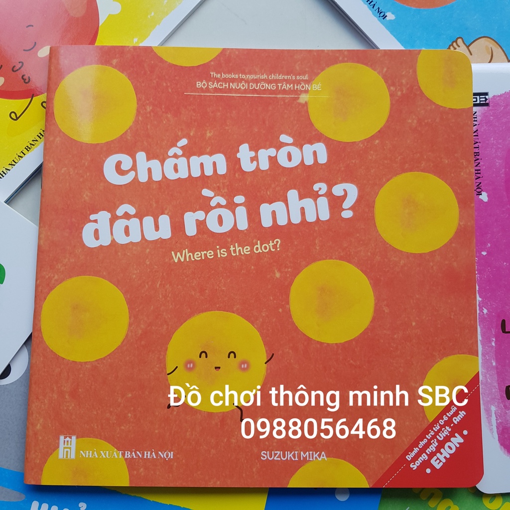 Set vở E.hon 10 cho bé từ 0-6 tuổi có Qr đọc Tiếng Anh nuôi dướng tâm hồn bé