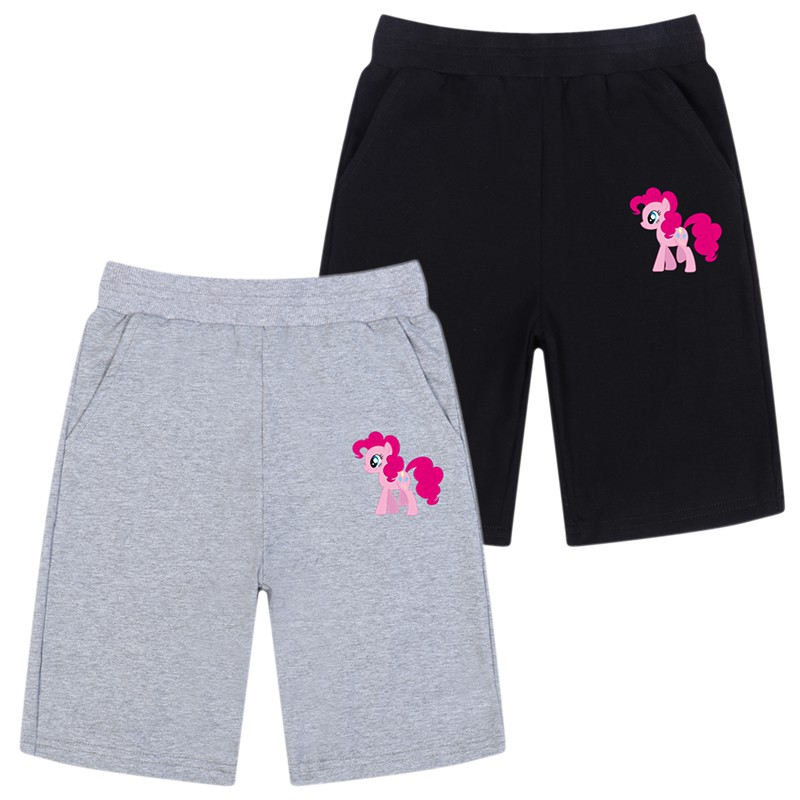 MY LITTLE PONY Quần Short Lưng Thun Mùa Hè Cho Bé Gái