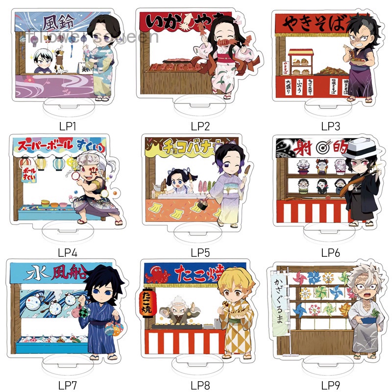 Mô hình đồ chơi nhân vật hoạt hình Demon Slayer Kimetsu No Yaiba