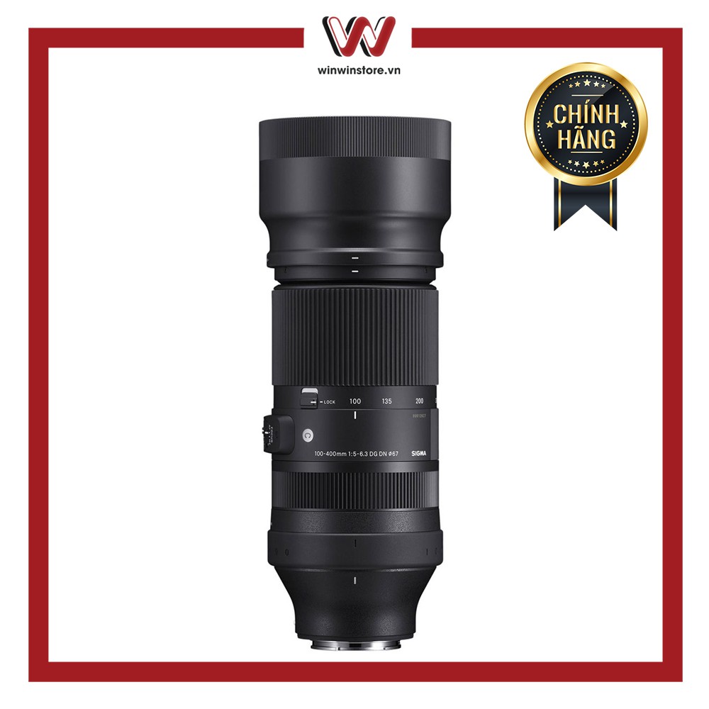 [Mã 154ELSALE2 giảm 7% đơn 300K] Ống kính Sigma 100-400mm F5-6.3 DG DN OS cho Sony E