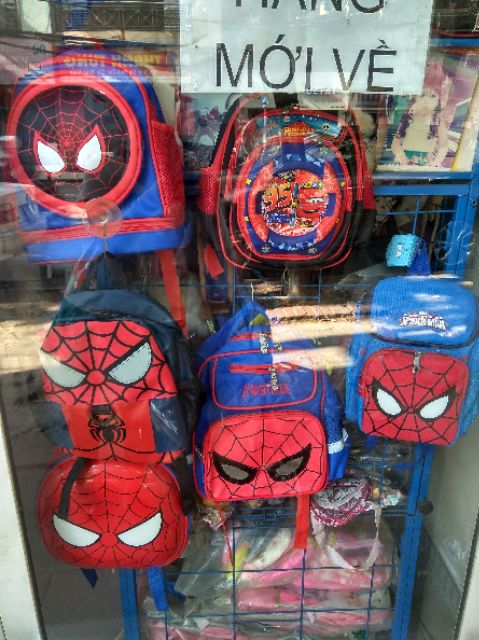 Ba lô trứng spiderman