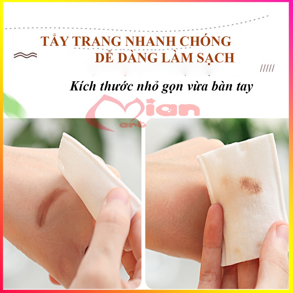 Bông tẩy trang 3 lớp dày dặn Cotton Pads Magic Beauty 222 miếng - MIAN MART