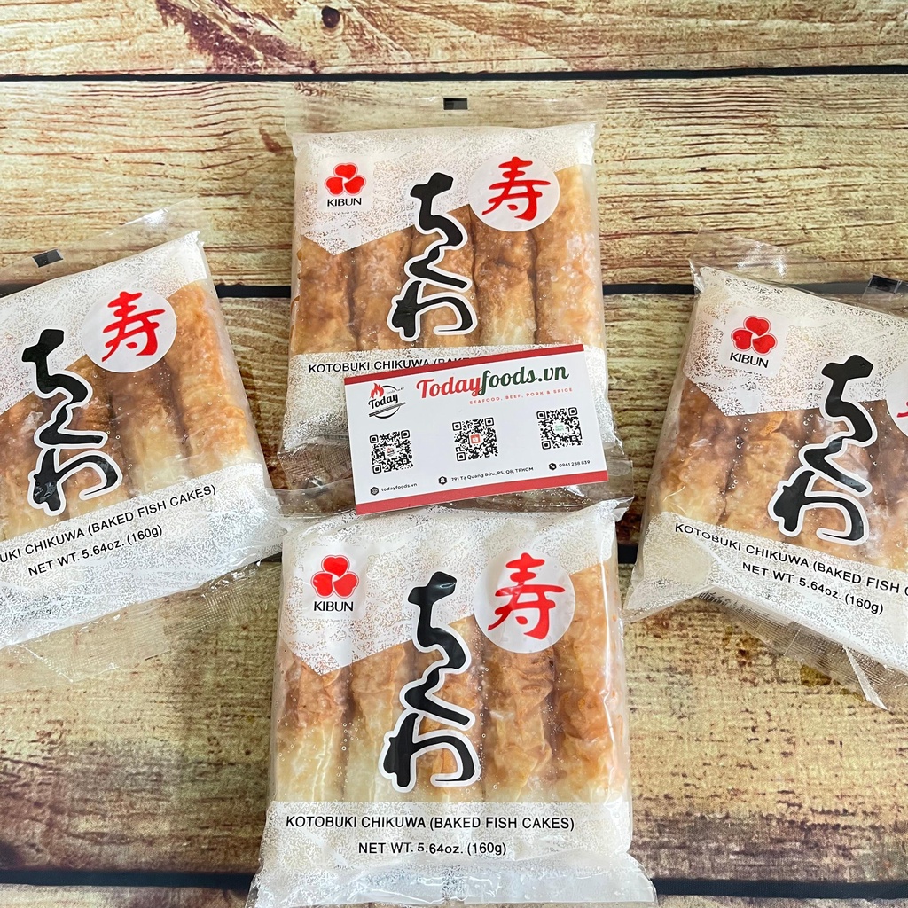 [CHỈ GIAO NỘI THÀNH HCM] Chả cá Kotobuki Chikuwa (32gx5/gói) [đông lạnh]