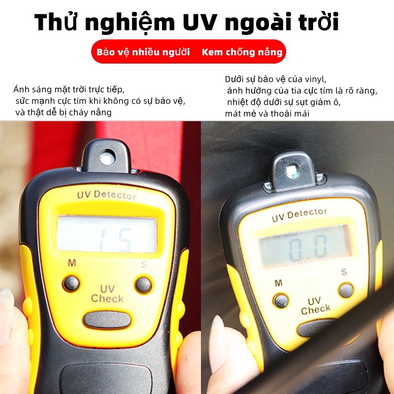 Ô câu cá cao cấp Huỳnh Long kháng tia Uv màu vàng sang trọng