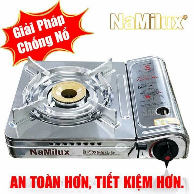 Bếp gas mini inox chống nổ Namilux