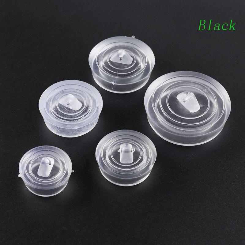 Nút Chặn Lỗ Thoát Nước Bồn Rửa Chén / Bồn Tắm Bằng Silicon Màu Đen