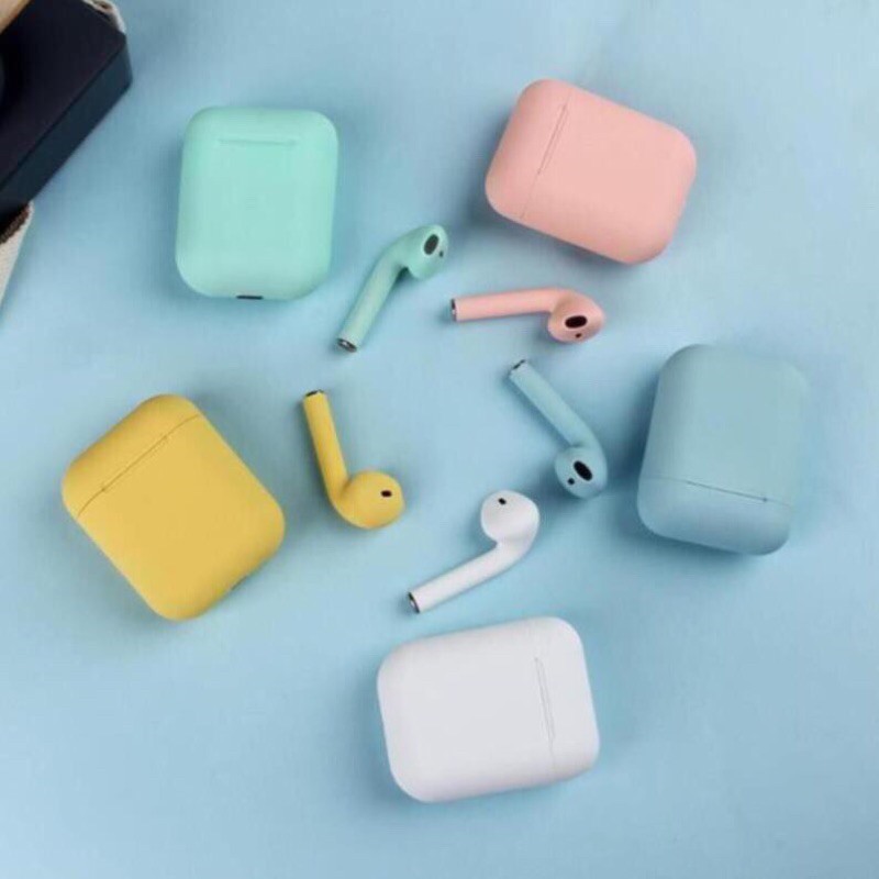 Tai nghe bluetooth không dây Inpods i12 TWS cảm ứng điều khiển cảm biến âm thanh HIFI cho Android iOS | BigBuy360 - bigbuy360.vn