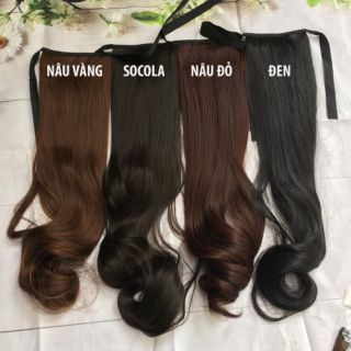 Tóc buộc xoăn giả