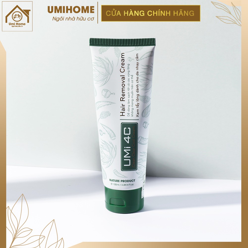 Kem tẩy lông UMi 4C Hair Removal Crean 100ml dành cho da nhạy cảm