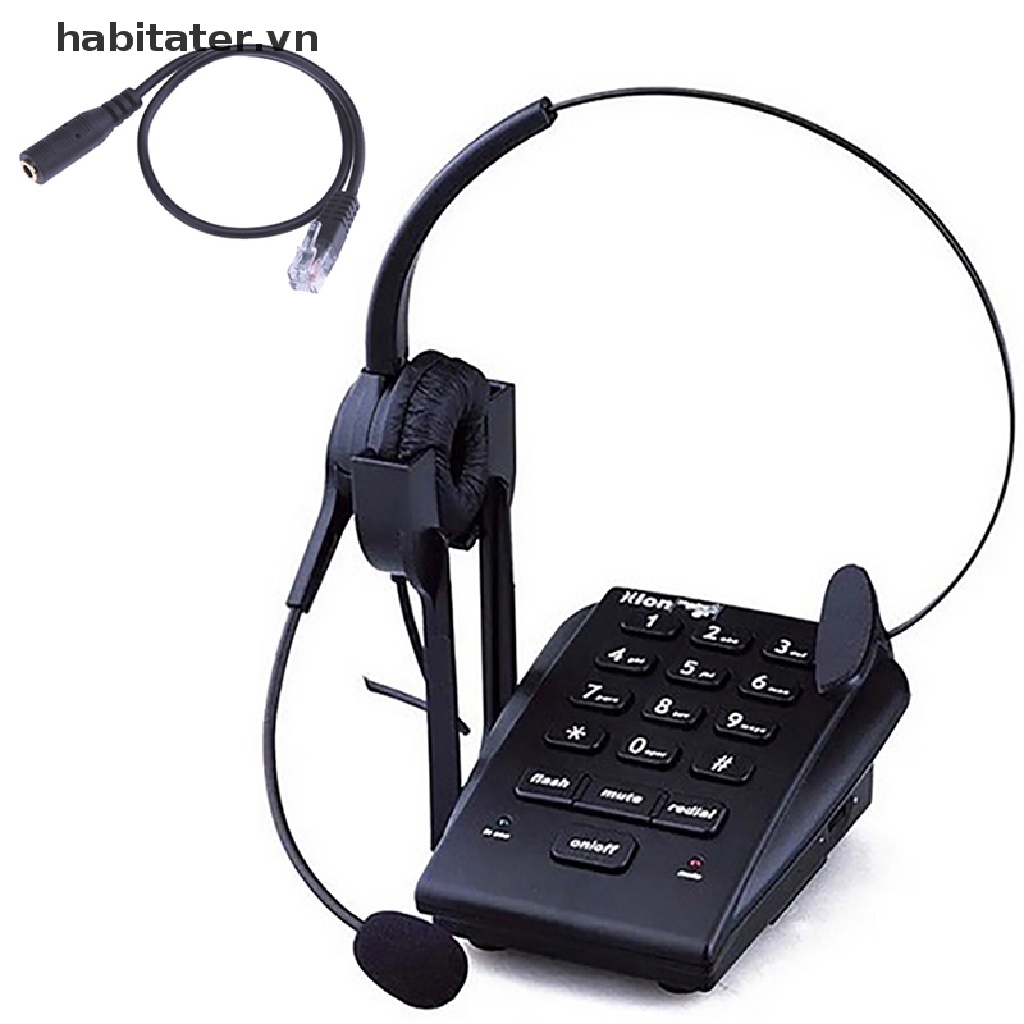 Đầu Chuyển Đổi Tai Nghe Từ Giắc Cắm 3.5MM Sang RJ9 Chuyên Dụng Cho Điện Thoại / Máy Tính