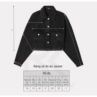 Ao JACKET DENIM thời trang