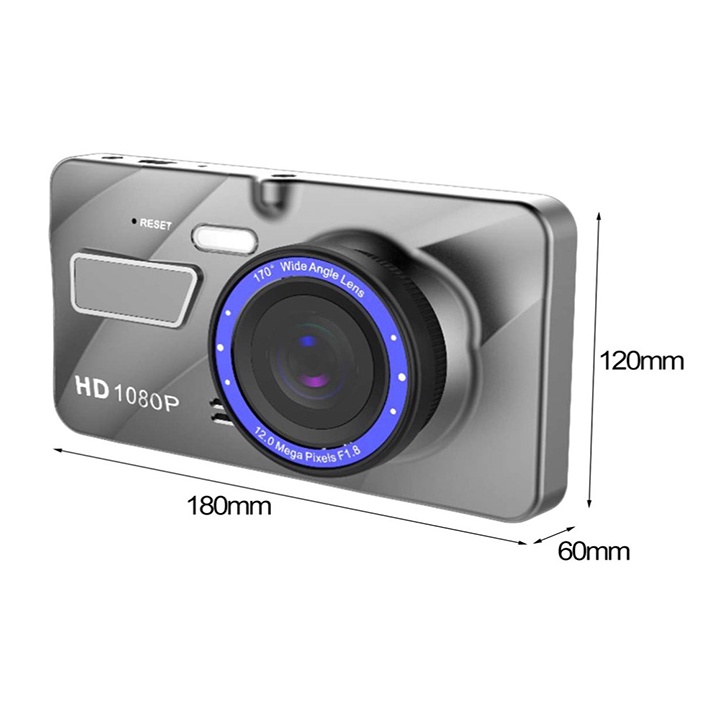 Camera Hành Trình A10 Kèm Camera Lùi 12 Megapixcel Hàng Nhập Khẩu Cao Cấp FHD 1080P Sắc Nét Bảo hành 12 tháng | BigBuy360 - bigbuy360.vn