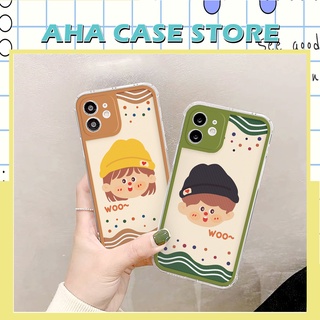 Ốp iphone 11 viền nổi Woo - Ốp trong cạnh vuông 6/6plus/6s/6splus/7/7plus/8/8plus/x/xr/xs/11/12/13/pro/max/plus