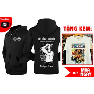 Mẫu áo khoác Ace One Piece gá rẻ xả kho - Fan Manga nào cũng nên có